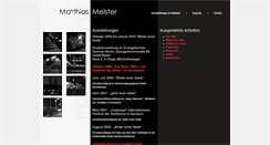 Desktop Screenshot of matthias-melster.de